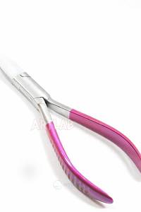 Alicates de punta plana de doble acero inoxidable alemán de primera calidad para fabricación de joyas, bricolaje, óptica, doblado de alambre y sujeción. - Product Image 2