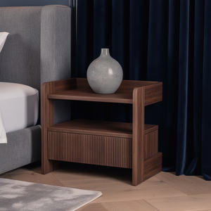 Tea Brown Furniture Real Teak Wood Indonesia Made <b>Nightstand</b> for Bedroom & Home Furniture - Product Image 1