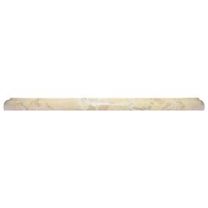 Piano Tavolo in Marmo Crema Resistente per Sala da Pranzo, Design Piccolo ed Elegante - Product Image 3