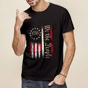 Camisetas Gráficas para Hombre, Manga Corta, 100% Algodón, Personalizables con Letras, de Secado Rápido - Product Image 3