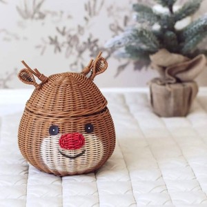 Cestas de almacenamiento de ratán de colores a precios competitivos, diseño inspirado en Navidad, combo de cestas hechas a mano - Product Image 4
