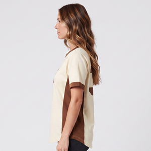 Camiseta de Béisbol Personalizada para Mujer, con Botones, Logotipo Personalizado, Sublimación Completa - Product Image 3