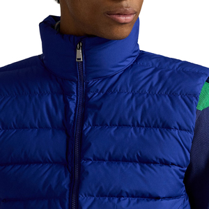 Men Winter Sleeveless Puffer Vest Quilted Lightweight Jacket Warm Body <b>Warmer</b> Windproof Outdoor Casual Wear OEM Supplier - Product Image 4