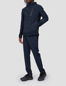 Survêtements personnalisés en polyester, veste coupe-vent en nylon, ensemble de survêtement avec pantalon de jogging, ensemble coupe-vent zippé pour hommes - Product Image 1