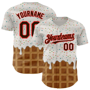 Maillot de baseball imprimé personnalisé pour hommes et femmes, col en V sur le devant, demi-manches, tissu respirant, uniforme d'équipe, style streetwear - Product Image 3