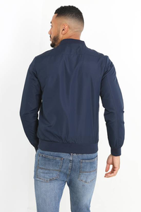 Veste bomber pour homme tendance 2025, vente chaude, haute qualité, hiver, logo brodé sur le devant, streetwear personnalisé, coupe-vent, respirante - Product Image 4
