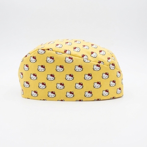 Chapeau chirurgical imprimé en coton avec bouton, pour médecin, cheveux longs, réglable, à lacets, accessoires de beauté pour femmes, accessoires d'hôpital - Product Image 2