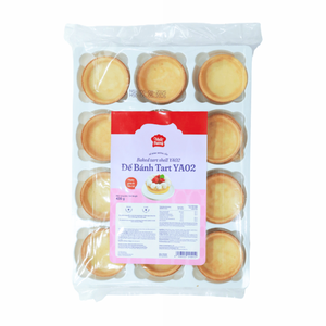 Wholesale Bestselling Baked Tart OEM/ODM Service HALAL Bakery Dessert Frozen Baked Egg Tart Shell YA02 420G <b>Sweet</b> Hot Price - Product Image 1