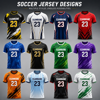 Camiseta de Fútbol Personalizada para Equipos, Camisetas de Fútbol Sublimadas para Clubes, Escuelas, Academias y Ligas