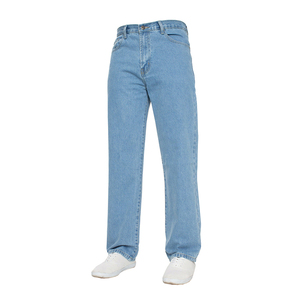 Mens High Waist Casual <b>Denim</b> Jeans Eco-Friendly Washable Comfortable Premium Fabric Construction Timeless Long Lasting Wear - Product Image 1