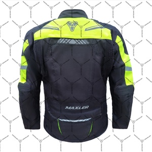 Veste en cuir pour moto, vêtements pour hommes, imperméable, veste de course pour moto, vestes en cuir pour hommes - Product Image 3