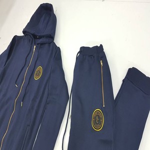 Conjunto de Sudadera con Capucha y Pantalones Deportivos Casuales Premium para Hombre, de Invierno, Tejido de Forro Polar Grueso, Interior Suave, con Estampado de Letras - Product Image 5