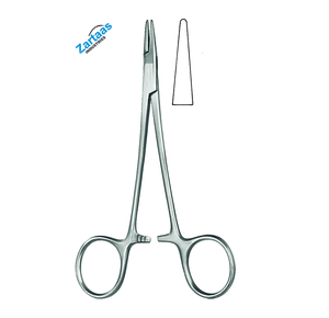 อุปกรณ์ผ่าตัดขากรรไกรเรียบ13ซม. ตัวยึดเข็มทำจากสเตนเลสสตีล - Product Image 5