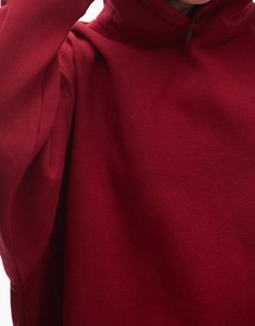 Sudadera con Capucha para Mujer 2026, Unisex, Oversize, de Color Liso, Forro Polar de Algodón, con Logo Estampado Frontal, Estilo Urbano de Otoño, Ajuste Regular - Product Image 4