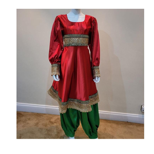 Vestido Tradicional Afgano para Mujer, Estilo Vintage, Vestido Largo con Bordados Coloridos - Product Image 6