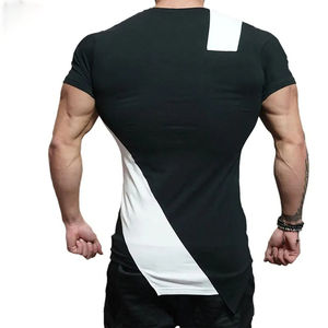 เสื้อยืดคอกลมแขนสั้นดีไซน์ใหม่สำหรับผู้ชาย คุณภาพดีเยี่ยม สวมใส่สบายทรงหลวม พิมพ์ลาย ผ้าฝ้าย 100% - Product Image 3