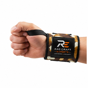 Muñequeras de alto rendimiento diseñadas para entrenamiento en gimnasio, levantamiento de pesas y ejercicios de fuerza con ajuste seguro - Product Image 1