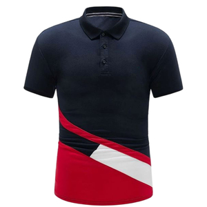 เสื้อเชิ้ตผู้ชายไซส์ใหญ่ ผ้าคอตตอนถักคุณภาพสูง 100% น้ำหนัก 180 กรัม ผ้าไม่ยับ ทรงลำลอง แขนสั้น รับสกรีนโลโก้ - Product Image 1