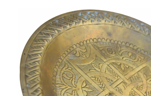 Homemade Moroccan Brass Products Handcrafted Traditional Artisanal Home Decor Kitchenware <b>Decorative</b> Metalware Unique Gift Idea - Product Image 4