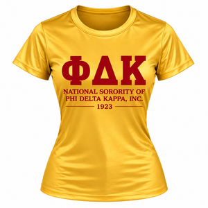 เสื้อยืดผู้หญิงลายกราฟิก KDP แขนสั้น คอกลม ดีไซน์ตัวอักษรชมรม ผ้าเนื้อนุ่ม ระบายอากาศได้ดี เสื้อยืดแฟชั่นลำลองสำหรับใส่ทุกวัน - Product Image 3