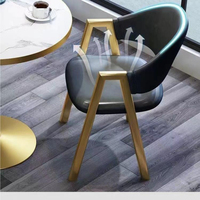 Ensemble table basse et chaises de luxe moderne pour salon, en marbre artificiel écologique, idéal pour la maison, l'appartement, l'hôtel, le balcon