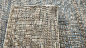 Tapis en laine et jute tissé à la main, motif en zigzag, pour usage domestique et commercial toute l'année - Product Image 4