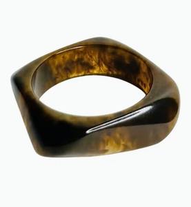 Bracelet jonc tendance en résine à motif marbré Shan India pour femme, finition brillante, matériau durable, idéal pour les fêtes et les ventes en boutique - Product Image 4