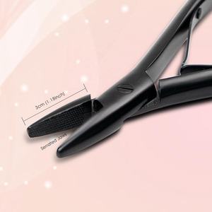 ที่เปิดและกำจัดขนแบบห่วงเล็กสแตนเลสสีดำสำหรับมืออาชีพ - Product Image 2