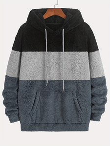 Sweat à capuche unisexe en molleton imprimé personnalisé de qualité supérieure, coupe oversize classique, décontracté pour l'hiver, tricoté anti-boulochage - Product Image 1