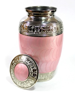 Urna Funeraria Decorativa de Metal Premium con Grabados Tradicionales que Ofrecen Dignidad, Confort y Simbolismo Espiritual - Product Image 1
