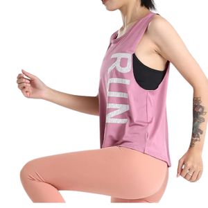 Débardeur de sport ample pour femme 2025, haute qualité, respirant, séchage rapide, pour yoga, gym, course à pied, OEM ODM - Product Image 5