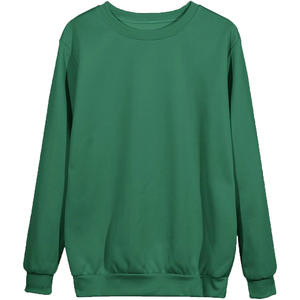 เสื้อสเวตเชิ้ตผู้หญิงแบบสั่งทำพิเศษ ผ้าฟลีซโพลีเอสเตอร์/คอตตอน 340 กรัม ระบายอากาศได้ดี กันลม เป็นมิตรต่อสิ่งแวดล้อม คอกลม แขนยาว สำหรับฤดูหนาว - Product Image 1