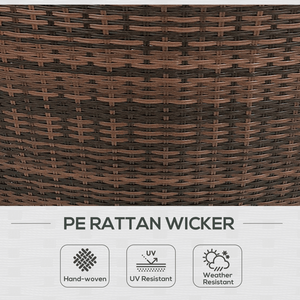 Set da Pranzo per Esterni in Ferro e Legno, Arredamento da Giardino per Cortile - Collezione di Mobili da Patio - Product Image 6