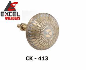 Excel Overseas - Manija de Bola para Puerta de Gabinete, Diseño Moderno en Latón, para Mano Derecha, Garantía de 5 Años, Fácil Instalación para Cerraduras de Puerta Estándar - Product Image 2