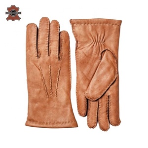NOUVEAUX GANTS DE CONDUITE GEO BROTHERS Unisexe en Cuir d'Agneau Véritable de Luxe avec Caractéristiques Antidérapantes et Coupe-Vent Doublure en Soie Pakistan - Product Image 2