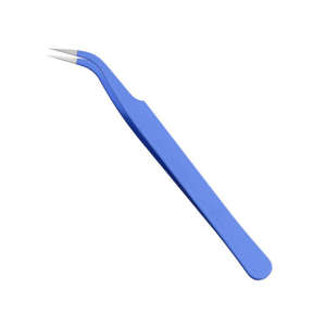 Pince à épiler professionnelle portable pour cils, en acier inoxydable, pour extensions de cils - Product Image 2