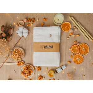 Top Favorite 100% GOTS Algodón orgánico 2 capas Toalla de baño de tela de muselina multiusos 100x100cm Seguro Suave Naturalmente Antibacteriano - Product Image 2