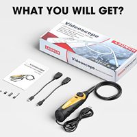 Caméra d'inspection HD LAUNCH VSP-600 5,5 mm, endoscope USB, étanche IP67, pour diagnostic de moteur de voiture