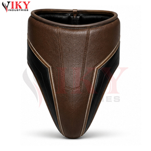 Meilleur fournisseur, nouvelle arrivée, ensembles de boxe en cuir véritable robustes, graphismes personnalisés, marron, noir et finition dorée, équipement d'entraînement - Product Image 5