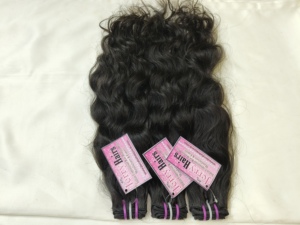 Paquetes de Cabello Virgen Indio de 24 Pulgadas, Textura Ondulada Sin Procesar, Doble Trama, de un Solo Donante por Paquete, 100 Gramos de Cabello Virgen - Product Image 5