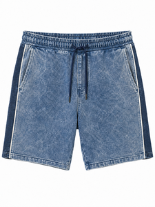 Latest Design Solid <b>Elastic</b> Waist 100% Cotton Casual Shorts Made in Pakistan Street Style Wholesale Custom - Product Image 6