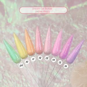 Hema Free Unicom <strong>Gel</strong> Builder Mermaid <strong>Gel</strong> Extension <strong>Nail</strong> Milky Glitter Building <strong>Gel</strong> with Pearly Topping for <strong>Nails</strong> - Product Image 4