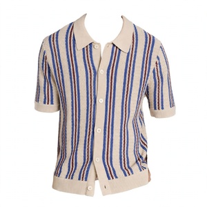 Chemise décontractée pour homme 100% coton anti-plis à manches courtes col rabattu été exportée du Bangladesh - Product Image 1