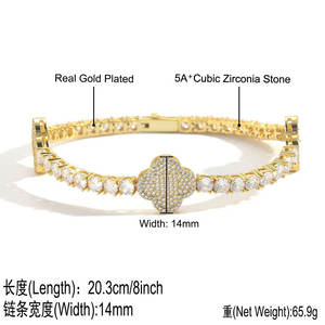 Premium Quality 925 Silver Moissanite Diamond Miami Cuban Bracelet <b>for</b> <b>Men</b> Hip Hop Jewelry Available <b>for</b> Affordable Price - Product Image 6
