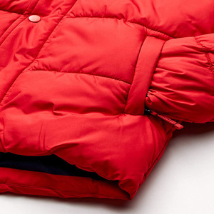 Veste matelassée chaude, confortable et respirante, prix de gros, conception professionnelle personnalisée, service OEM, hiver, automne, fermeture éclair, unie - Product Image 2