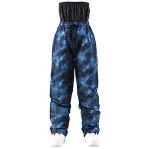 Pantalon de ski unisexe pour adultes, imperméable, respirant, écologique, sublimé, coupe ample, grande taille, durable, pour l'hiver - Product Image 1