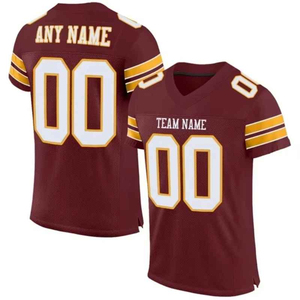 Camiseta de Fútbol Americano Unisex SANGLA SPORTS Personalizada, Cuello en V, Corte Holgado, Mangas Cortas, Transpirable, Secado Rápido, Antibacteriana, 100% - Product Image 3