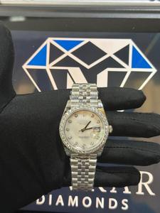 Reloj Automático de Moissanita VVS para Hombre, Estilo Hip Hop, con Incrustaciones de Diamantes, Pasa el Test de Diamantes, Reloj Mecánico - Product Image 2