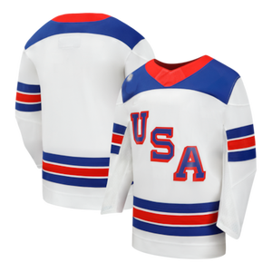 High Quality Custom Printed Ice Hockey Jersey Team Uniform Half Sleeve Lightweight Breathable Summer Wholesale Supplier - Product Image 3