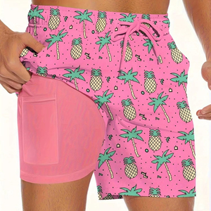 Custom Logo Men Swim <b>Shorts</b> Quick Dry Polyester Beachwear <b>Shorts</b> - Product Image 1